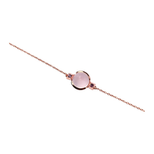 Blush Rose Quarts Bracelet