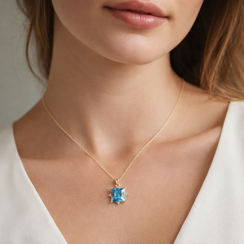 Riviera Topaz Pendant