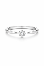 Twist Solitaire Ring