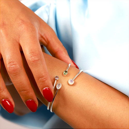 Ethereal Tourmaline Cuff