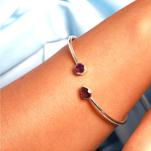 Mystic Amethyst Cuff