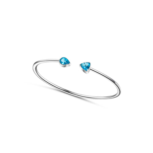 Ocean Breeze Topaz Cuff