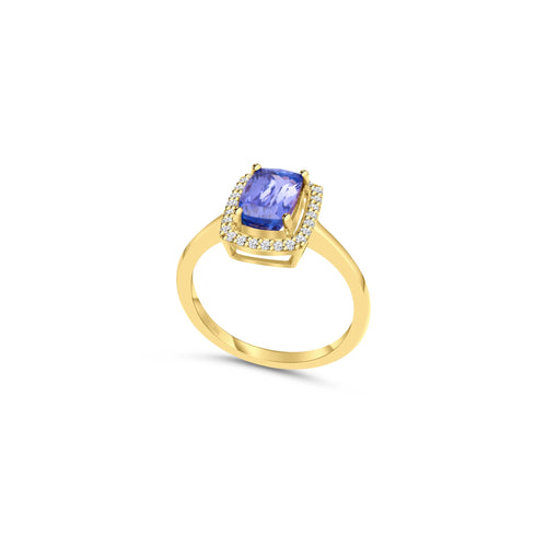 Tanzanite Crown, Enriched with Diamonds