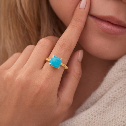 Heavenly Gold Turquoise