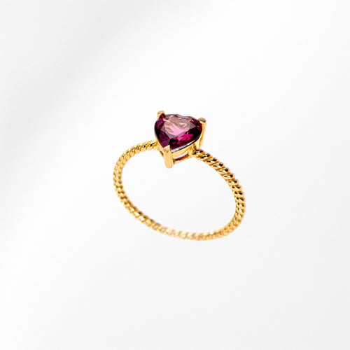 Garnet Gold Embrace