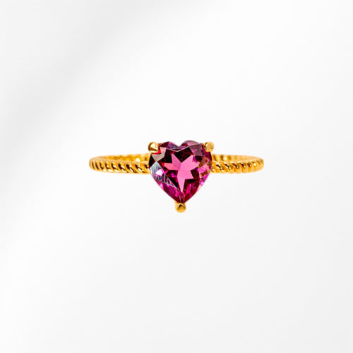 Garnet Gold Embrace