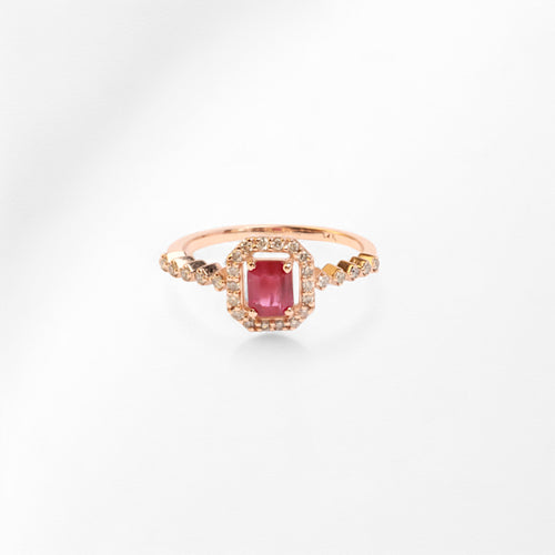 Serene Ruby Red Glitter