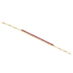 Rhodolite Linea Bracelet