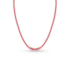 Rhodolite Linea Necklace