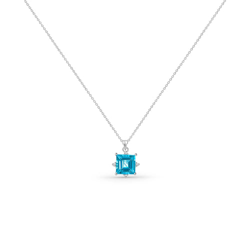 Riviera Topaz White Gold Set