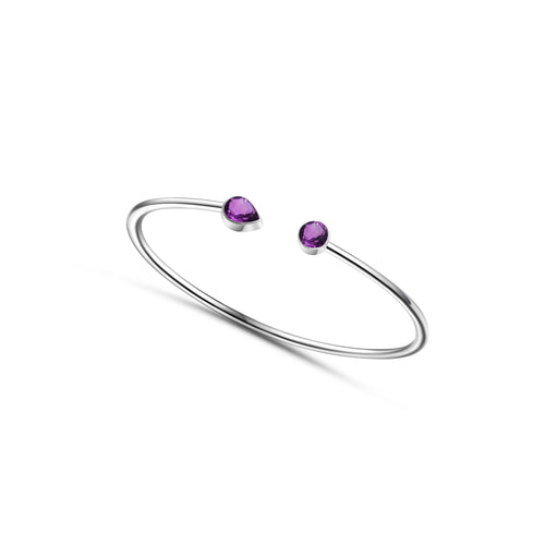 Mystic Amethyst Cuff